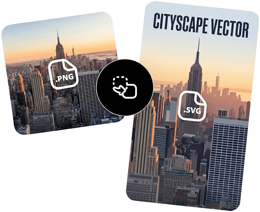 Convert PNG to SVG - Free PNG Vectorizer Tool