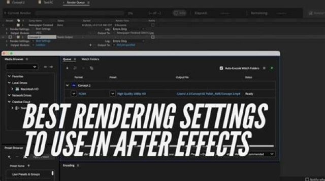 101+ After Effects Render Template