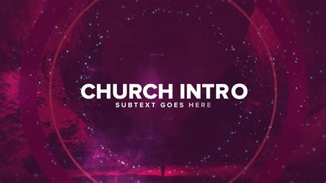 105+ After Effects Church Intro Template