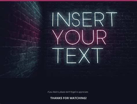 105+ After Effects Neon Template