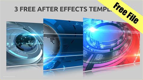 112+ Free After Effects Templates Background