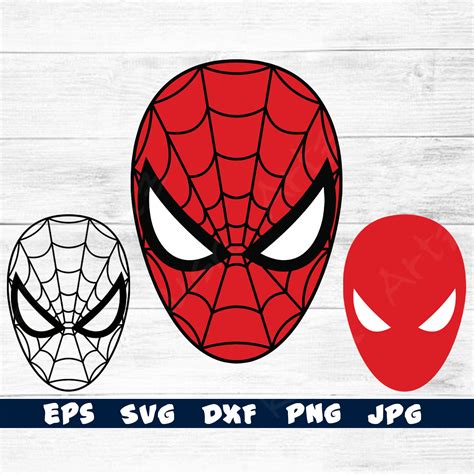 112+ Spiderman Facepaint SVG - Instant Download Spiderman SVG