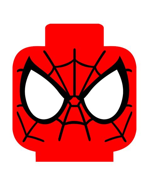 112+ Spiderman Lego Head SVG - Spiderman Scalable Graphics