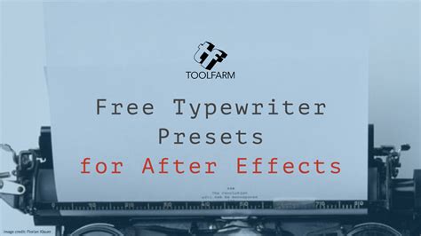 115+ After Effects Typewriter Template