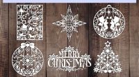 115+ Download Christmas Paper Cutting Templates Free - Ready Print Shadow Box SVG Files