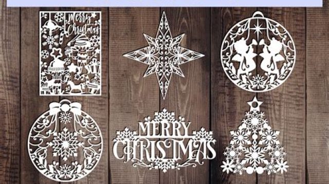 115+ Download Christmas Paper Cutting Templates Free - Ready Print Shadow Box SVG Files