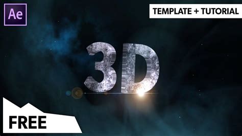 119+ After Effects 3d Templates Free