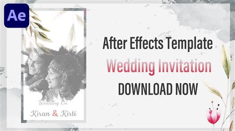 120+ After Effects Invitation Template