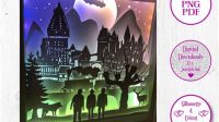 121+ Download Harry Potter Shadow Box Svg Free - Editable Shadow Box SVG Files