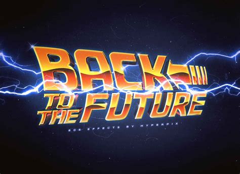 124+ Back To The Future After Effects Template