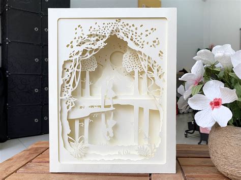 126+ Download Shadow Box Layered Paper Art - Popular Shadow Box Crafters File