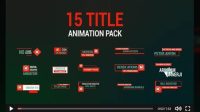 127+ After Effects Title Animation Templates