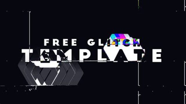 129+ Free After Effects Glitch Templates