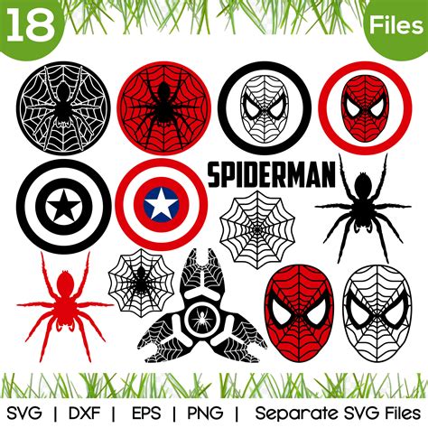 129+ Spiderman Logo Cute SVG - Editable Spiderman SVG Files