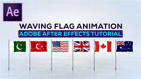 130+ After Effects Waving Flag Template