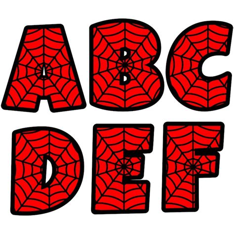 132+ Spiderman Letters SVG - Popular Spiderman SVG Cut