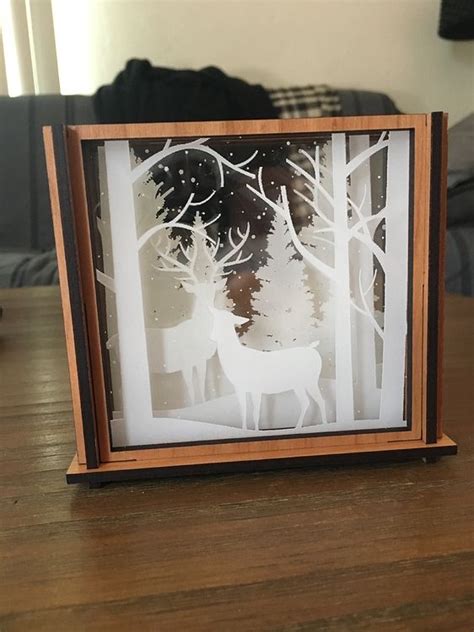 136+ Glowforge Shadow Box - Digital Download Shadow Box SVG