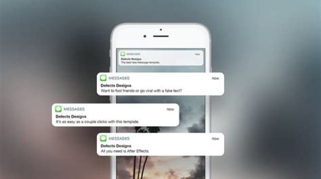 137+ After Effects Imessage Template