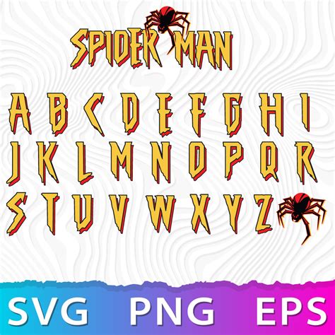 141+ Spiderman Font SVG - Popular Spiderman SVG Cut Files