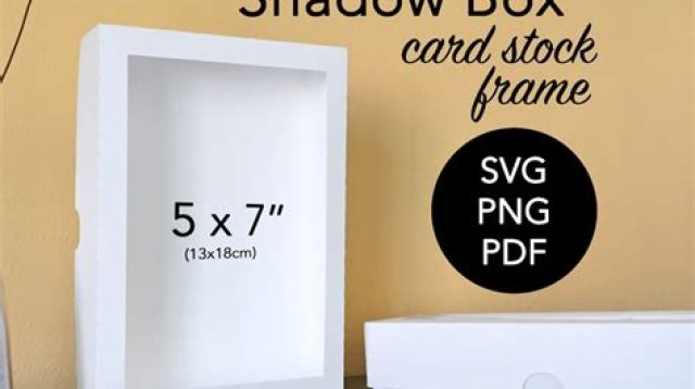 142+ Svg Box Template Free SVG Files - Editable Shadow Box SVG Files