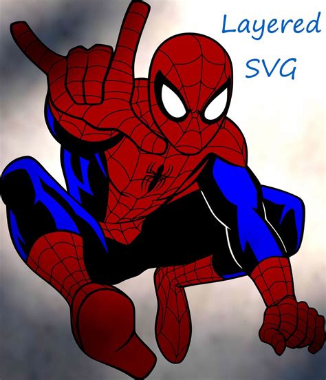 146+ Spiderman Cartoon SVG - Premium Free Spiderman SVG