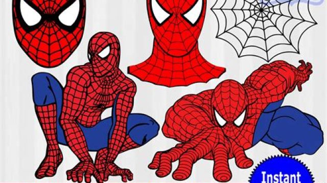 147+ Free Spider SVG - Editable Spiderman SVG Files