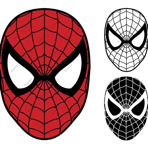 158+ Spiderman SVG Face - Instant Download Spiderman SVG