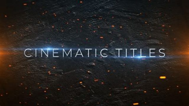 160+ Cinematic After Effects Template