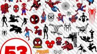 161+ Spiderman Htv - Premium Free Spiderman SVG