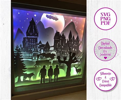 162+ Harry Potter Shadow Box Svg Free - Popular Shadow Box SVG Cut Files