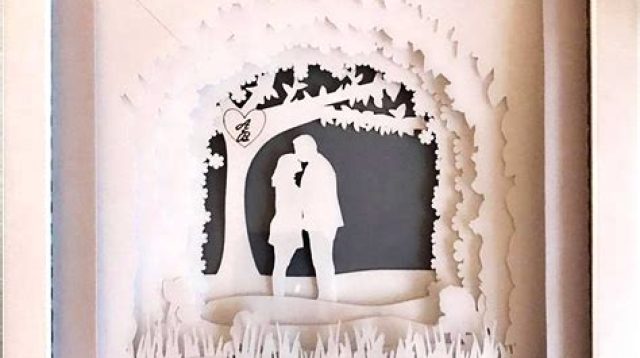 164+ Shadow Box Paper Art - Popular Shadow Box Crafters File