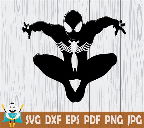 171+ Spiderman Black Silouette SVG - Spiderman SVG Printable