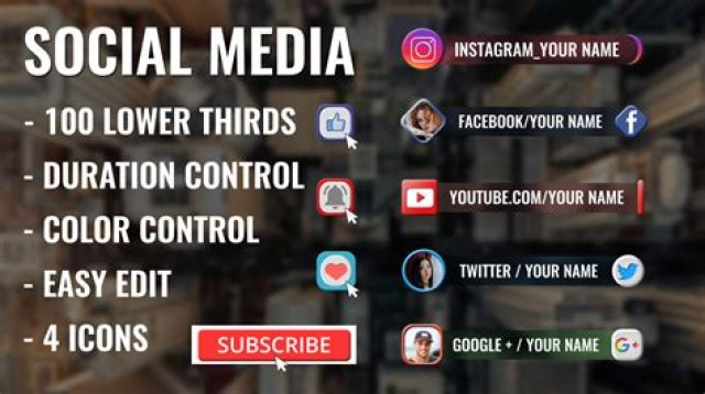 183+ Adobe After Effects Social Media Template