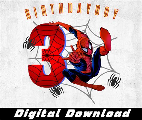 232+ Free 3rd Birthday Spiderman SVG Download - Spiderman Scalable Graphics