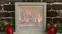 235+ Lighted Christmas Shadow Box - Ready Print Shadow Box SVG Files