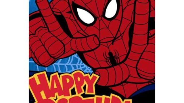 240+ Spiderman Birthday Card To Color - Best Spiderman SVG Crafters Image