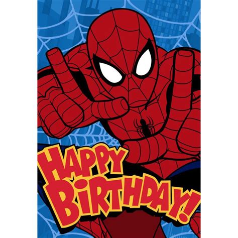 240+ Spiderman Birthday Card To Color - Best Spiderman SVG Crafters Image