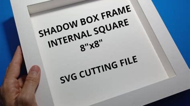 261+ Box Pattern Printable SVG Files - Shadow Box Scalable Graphics