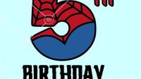 270+ Spiderman 5th Birthday SVG Free - Popular Spiderman SVG Cut Files