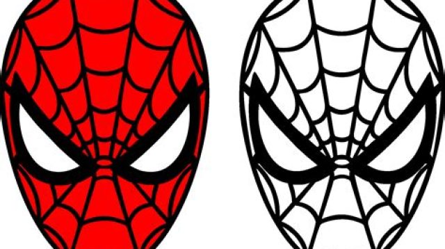 275+ Spider Man Face Silhouette - Free Spiderman SVG PNG EPS DXF