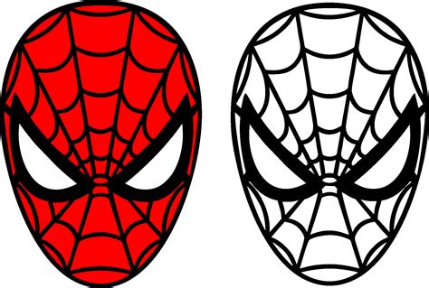 275+ Spider Man Face Silhouette - Free Spiderman SVG PNG EPS DXF