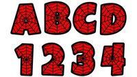 300+ Spiderman Font 4 SVG Free - Best Spiderman SVG Crafters Image