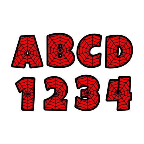 300+ Spiderman Font 4 SVG Free - Best Spiderman SVG Crafters Image