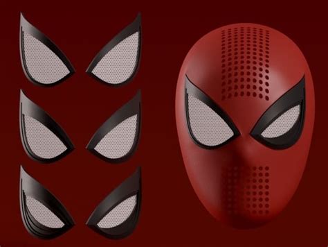 303+ Spiderman Lenses Template - Editable Spiderman SVG Files