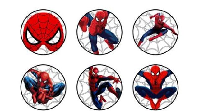 315+ Spiderman Cupcake Toppers SVG - Spiderman SVG Printable