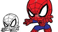 330+ Spiderman Chibi SVG - Spiderman SVG Printable