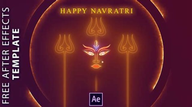 34+ Navratri Free After Effects Template