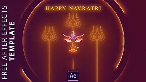 34+ Navratri Free After Effects Template