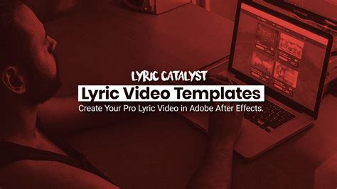 38+ Adobe After Effects Lyric Video Template