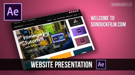 69+ After Effects Website Template